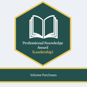 Professional Knowledge Award (Leadership) Volume Purchase