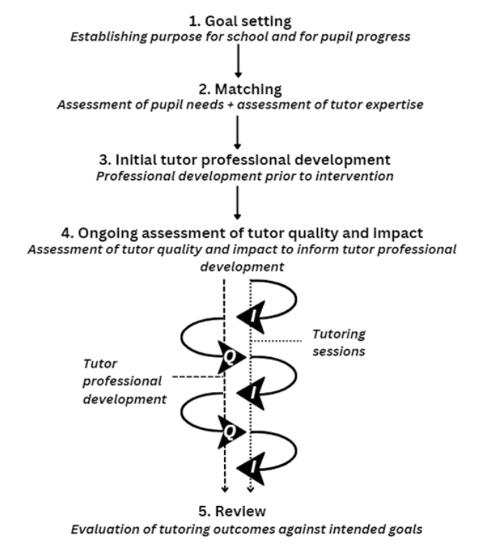 Figure 1 displays the adaptable impact assessment model of all five stages as detailed in the article. 